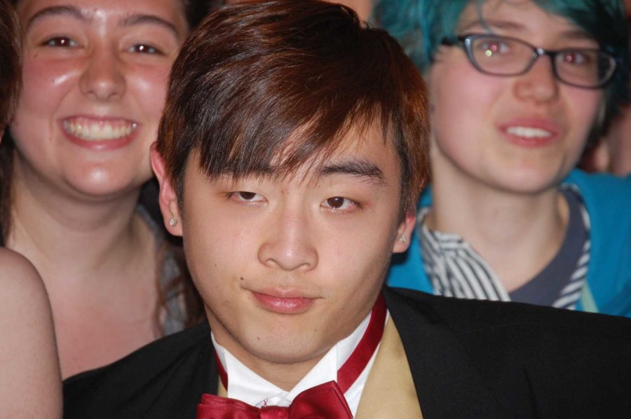 Senior Chris Lee is the new Mr. Haverford, and you can tell by this sassy yet sophisticated look. 