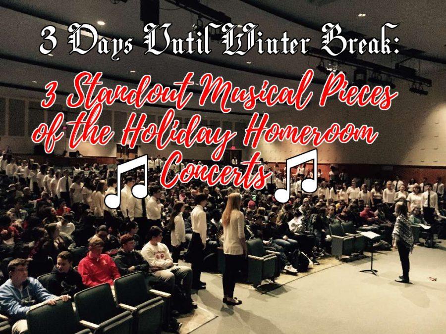 COUNTDOWN TO WINTER BREAK: 3 Standout Musical Pieces from the Holiday Homeroom Concerts