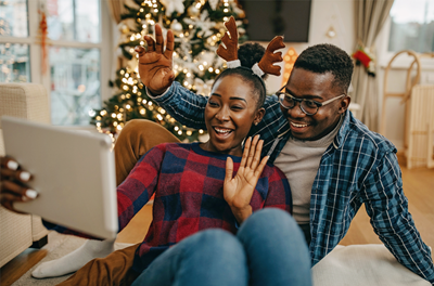 Zoom, FaceTime, and other calling services allow familes and friends to connect safely in their own homes.