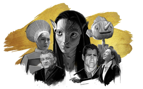 A collection characters from Oscar nominated films are featured, from Ramonda (Black Panther: Wakanda Forever) to Pinocchio (Guillermo del Toros Pinocchio). 