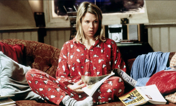 Renée Zellweger plays Bridget Jones in Bridget Jones’s Diary.