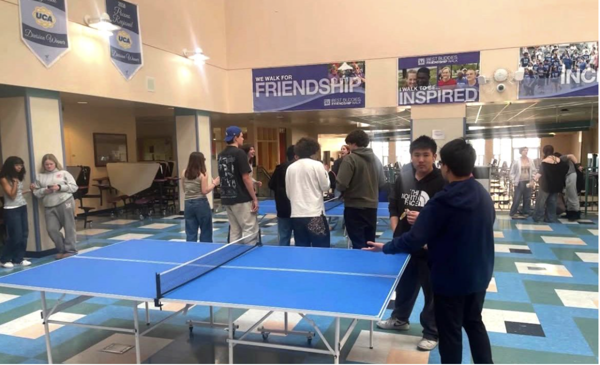 Ping Pong Club hosts its inaugural meeting on April 9th, 2026. Photo credits of Tanveer Tariq.