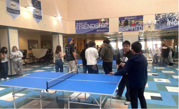 Ping Pong Club hosts its inaugural meeting on April 9th, 2026. Photo credits of Tanveer Tariq.